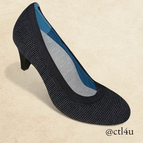 NWOB Betabrand Late to the Gate Heels 8.5 Office Siren Quiet Luxury Minimalist - Picture 1 of 10